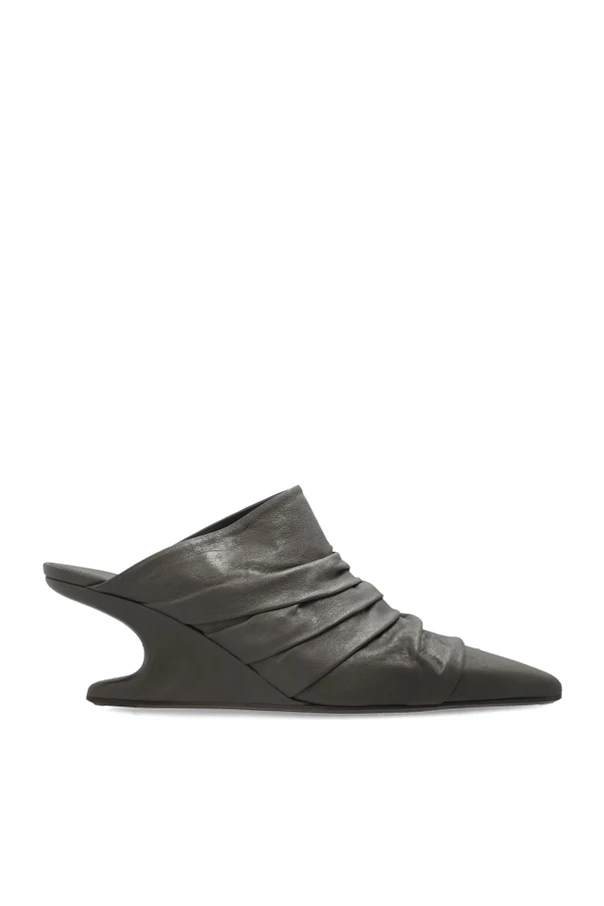 GREY Wedge Sandals ‘Cantilever 6 Sharp Sabot’