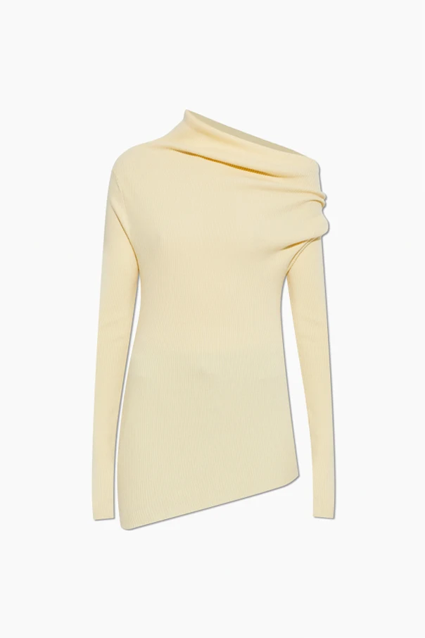 YELLOW   'Agie' cashmere sweater