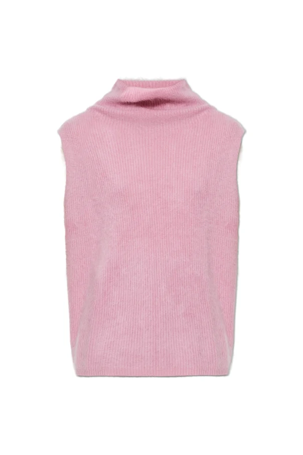 PINK 'Aisla' cashmere vest