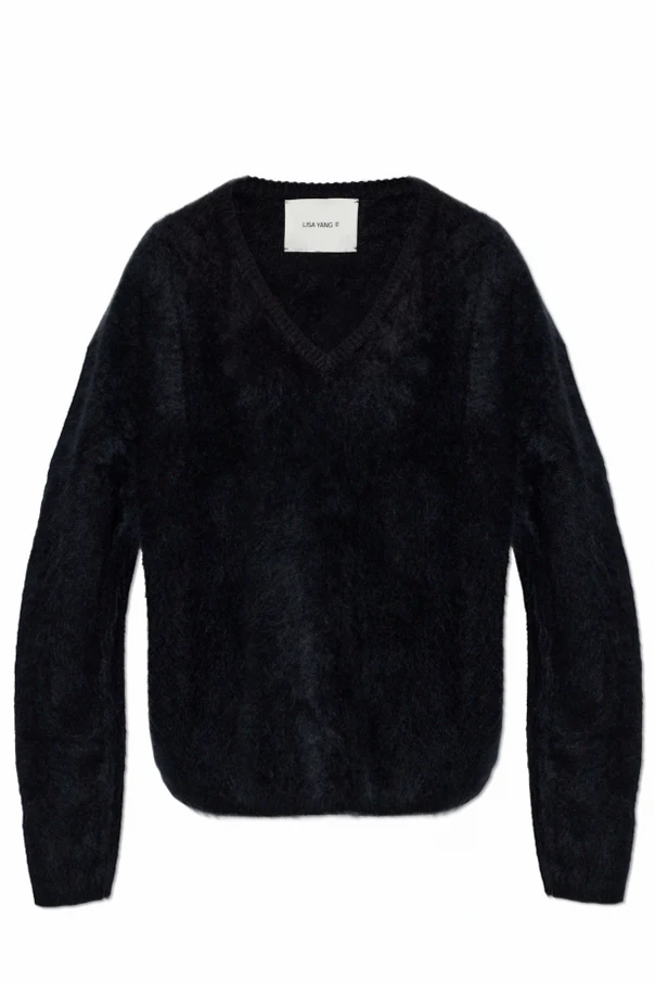 BLACK  Cashmere sweater 'Margareta'