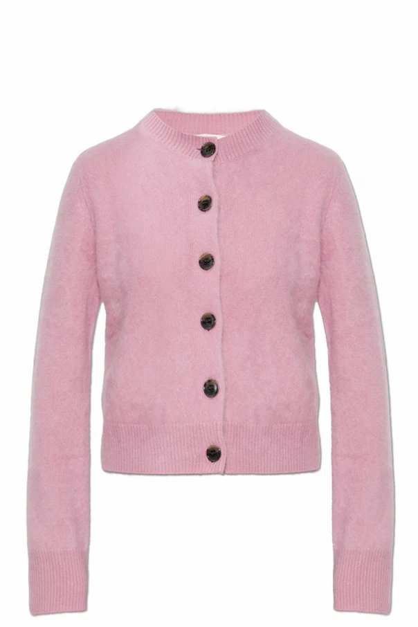 PINK Cashmere cardigan 'Azalea'