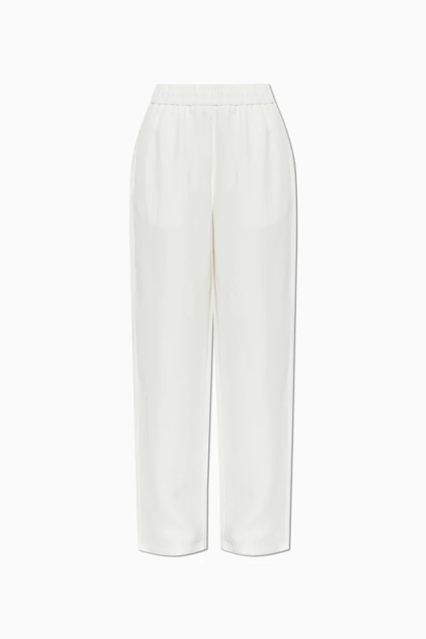 WHITE Wide-leg pants