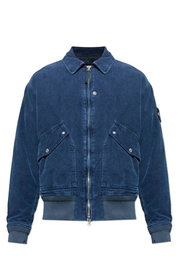 MARINEBLAU Cordjacke