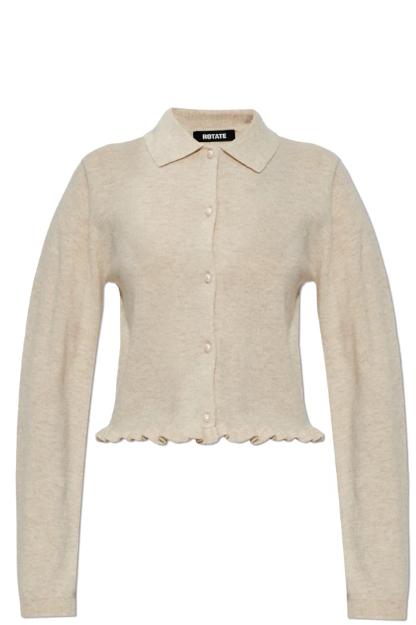 beige Wool cardigan