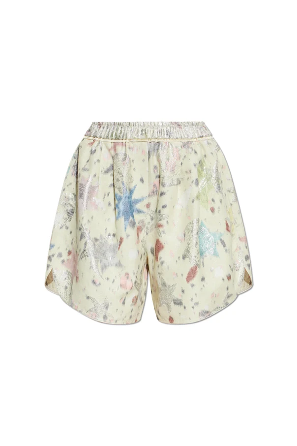 MULTICOLOUR Shorts with Lurex Thread