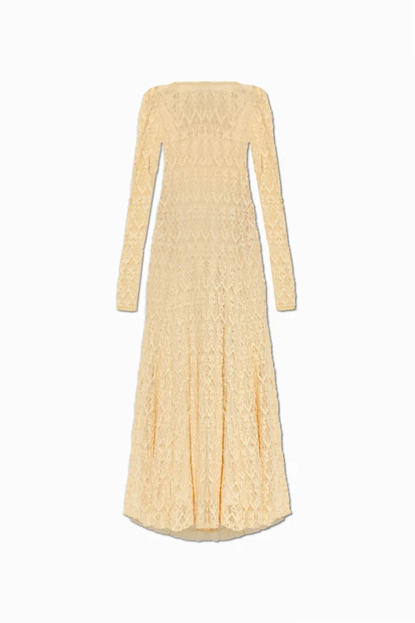 YELLOW  Lace dress