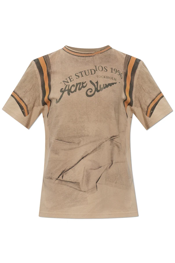 BRAUN T-Shirt mit Aufdruck