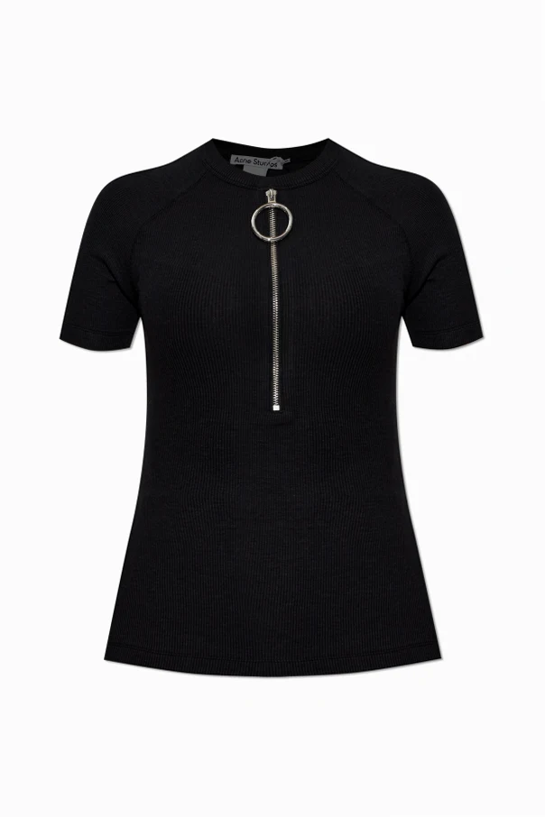 SCHWARZ Figurbetontes Top