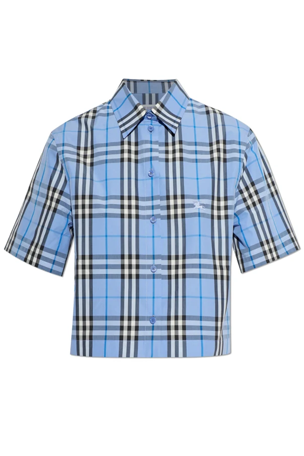 BLAU Kurzes Hemd ‘Abby’