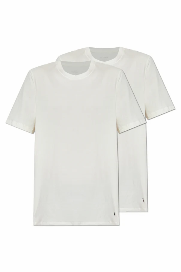 BIAŁY  Dwupak t-shirtów