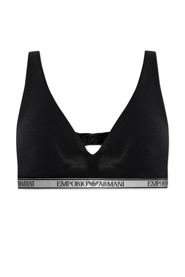 BLACK Logo bra