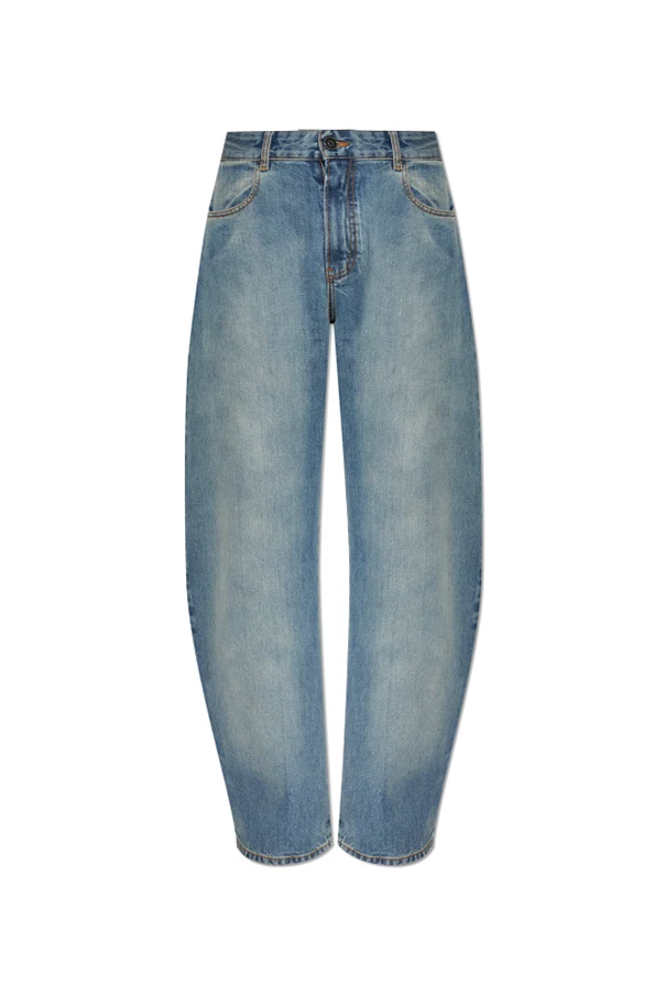BLUE Jeans with rounded legs