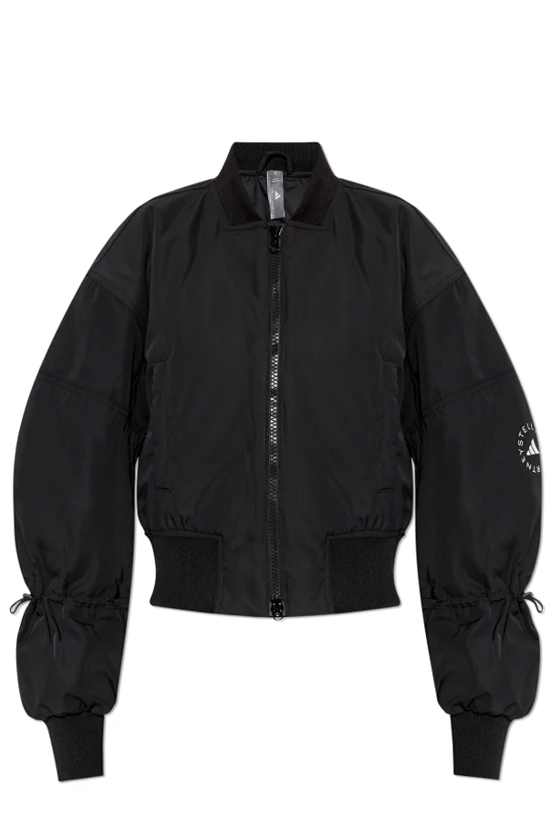 BLACK Insulated bomber jacket