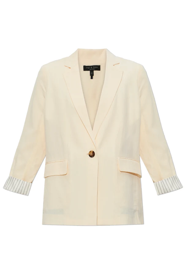 cream Loose-fit blazer