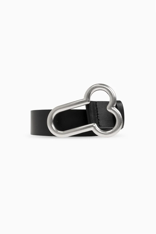BLACK Leather belt