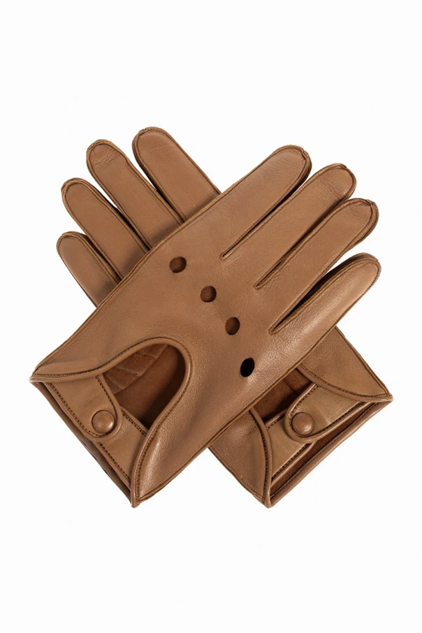 BROWN Leather gloves