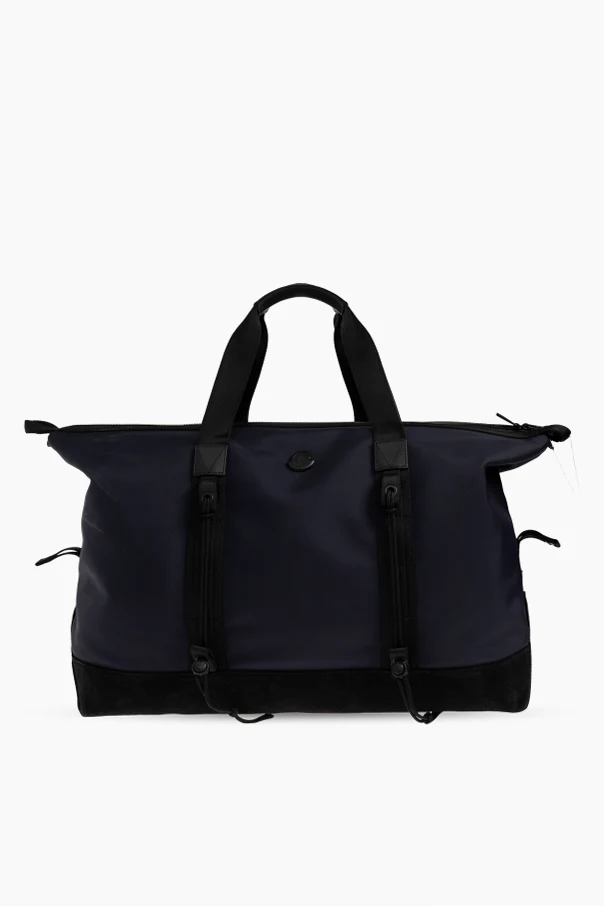 NAVY BLUE Handbag with logo
