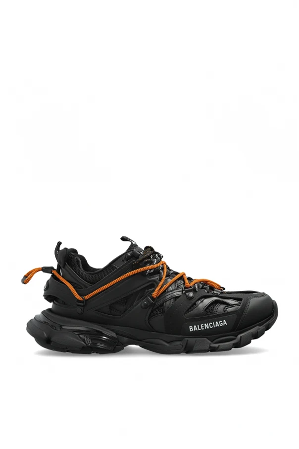 BLACK Sneakers TRACK TRAIL LACES
