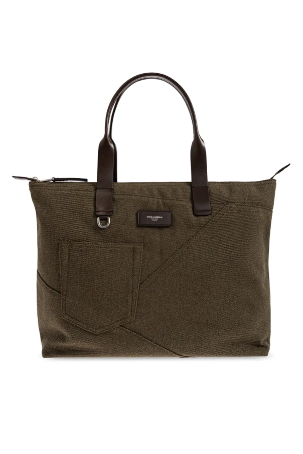 GREEN 'Adamo' shopper bag