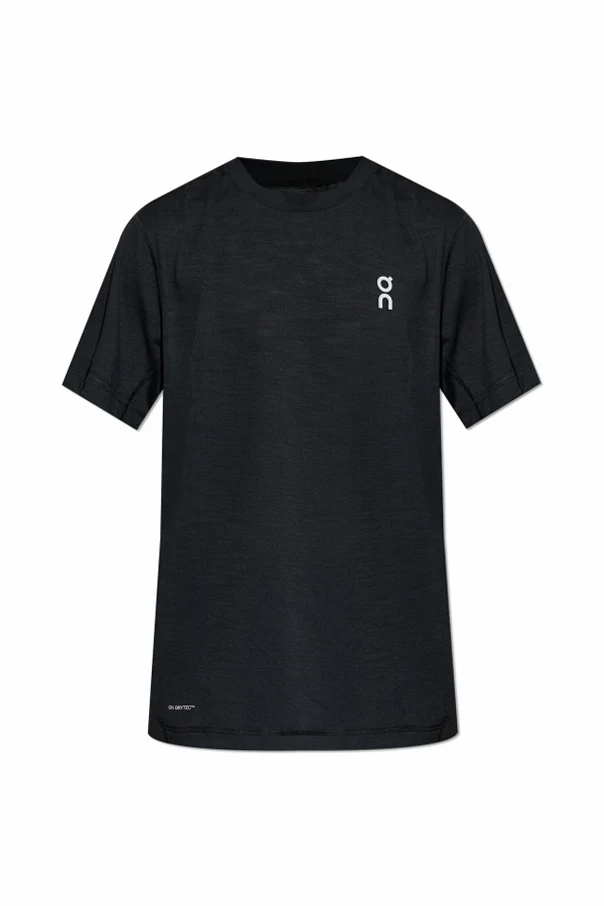 SCHWARZ Trainings-T-Shirt