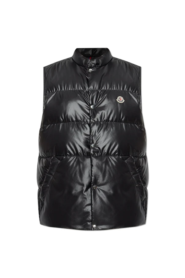 BLACK "Restigo" puffer vest
