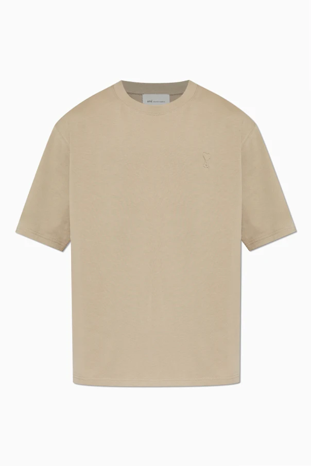 BEIGE T-Shirt im „Oversize“-Stil