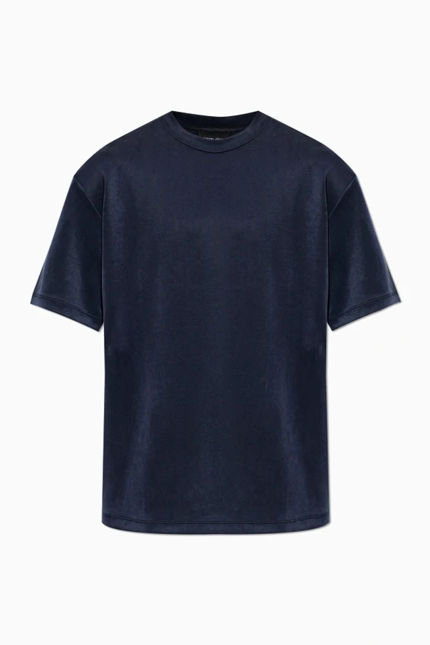 NAVY BLUE Crew-neck T-shirt