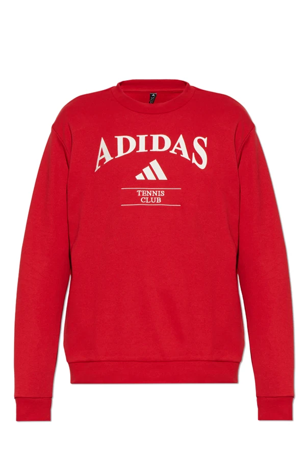 RED 'Oversize' sweatshirt with logo