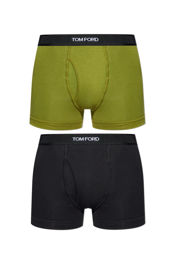 MULTICOLOUR 2-pack of cotton boxer briefs