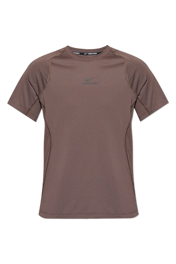 BRĄZOWY T-shirt treningowy