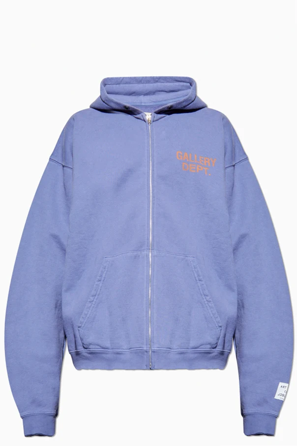 FIOLETOWY Bluza z kapturem