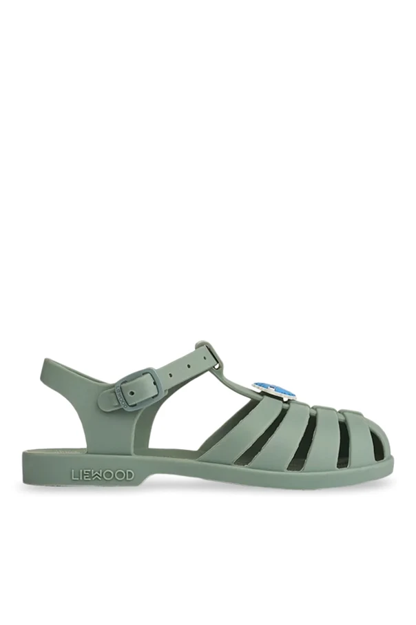 GREEN "Bre" beach sandals