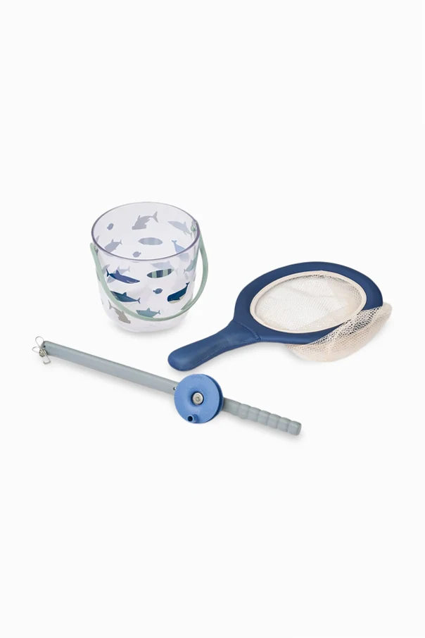 BLUE "Cora" crab fishing set with net