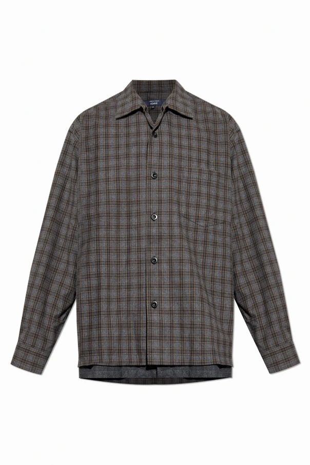 GRAU Kariertes Hemd