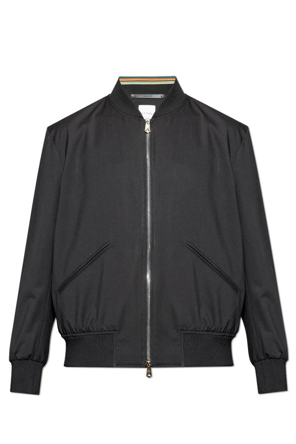 CZARNY Kurtka typu `bomber`