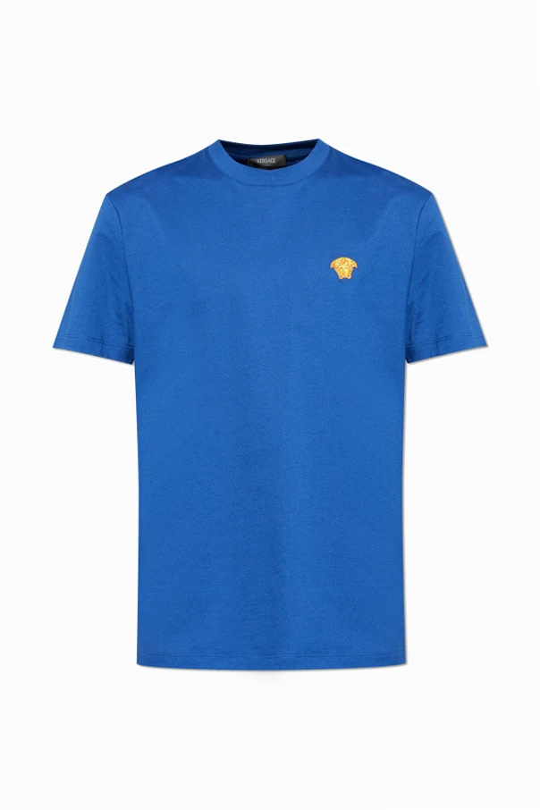 BLUE T-shirt with patch