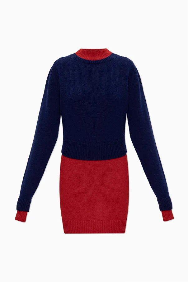 MULTICOLOUR Wool dress