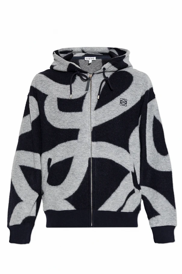 NAVY BLUE Zip-up hoodie