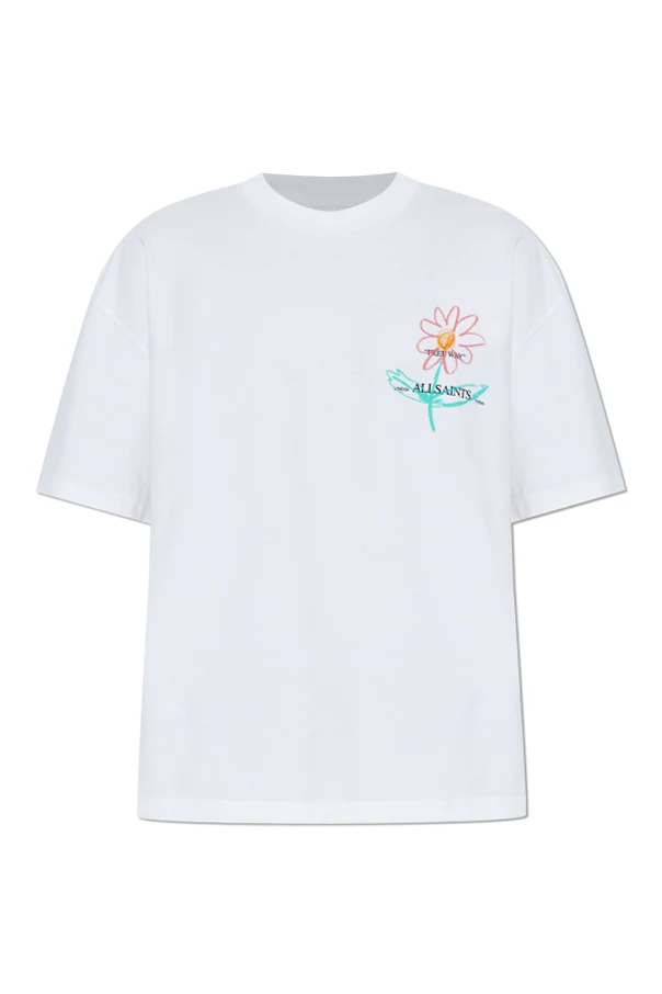 BIAŁY  T-shirt ‘Crayo’