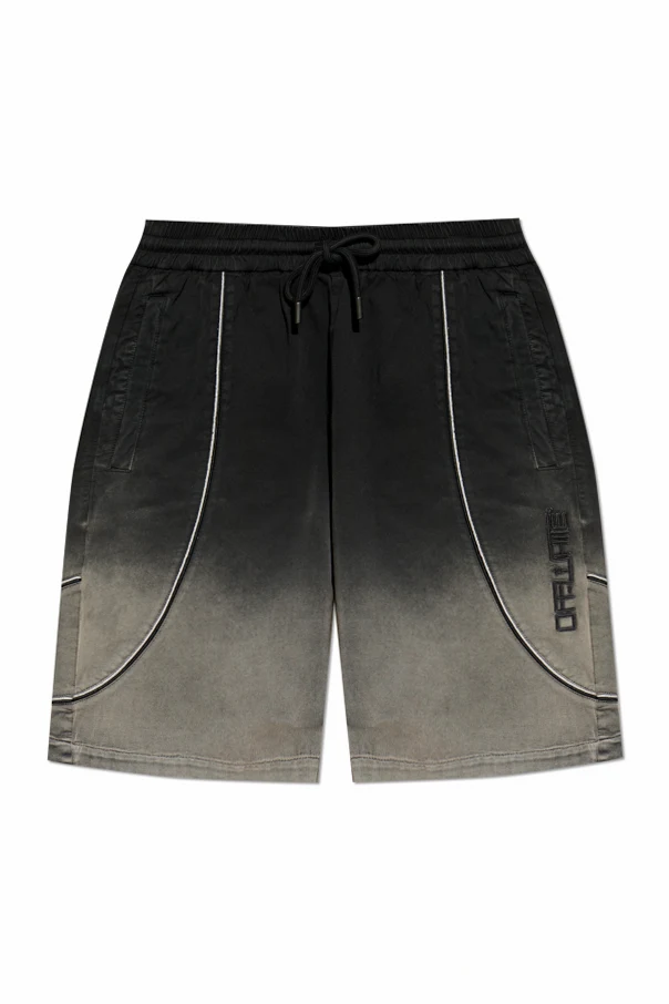 GREY Vintage-effect shorts