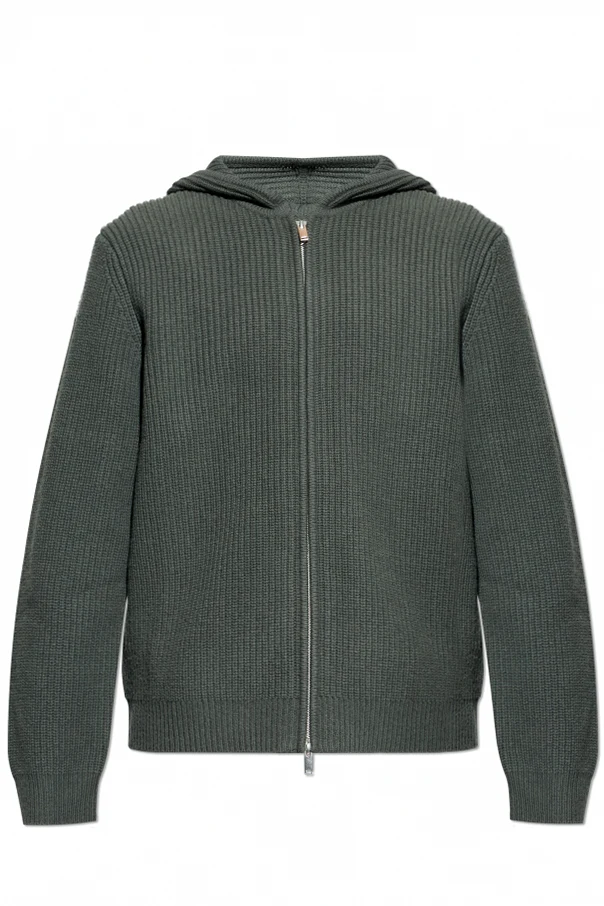 GRÜN Wollpullover „Saisak“