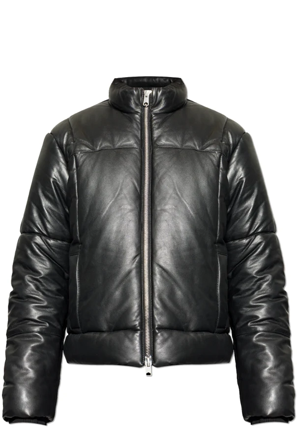 CZARNY Kurtka skórzana `Furse`