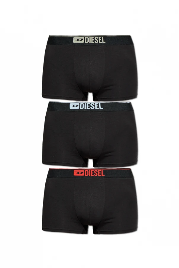 BLACK Three-pack of boxer briefs "UMBX-DAMIENTHREEPACK"