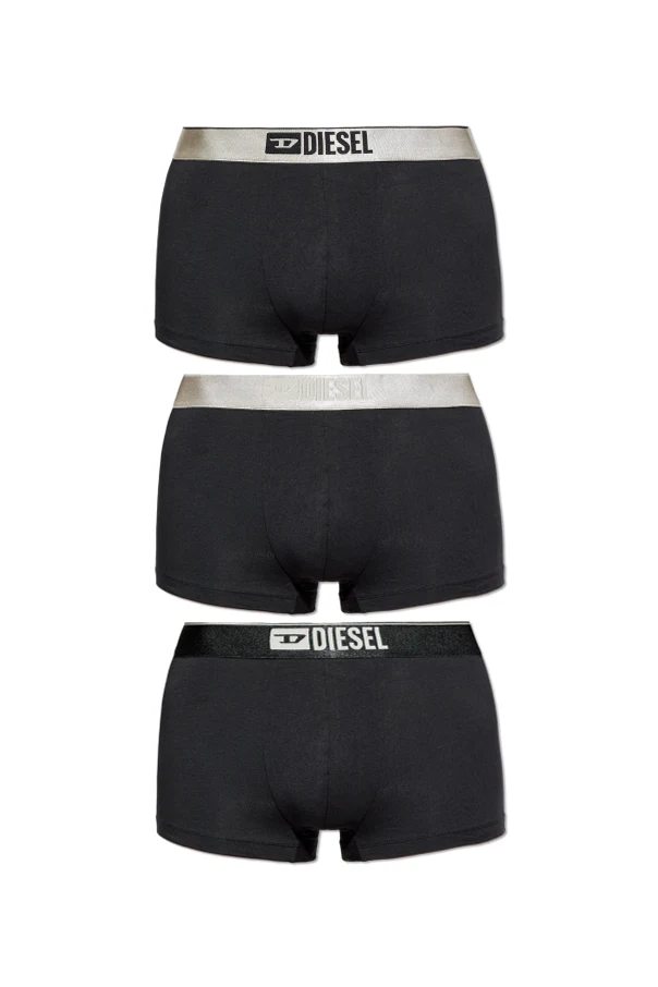 BLACK 3-pack of boxers 'DAMIEN-GFT-3PACK'