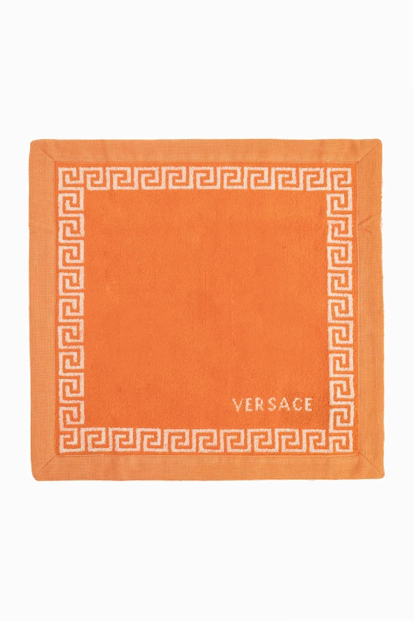 ORANGE Kleines Handtuch mit Logo