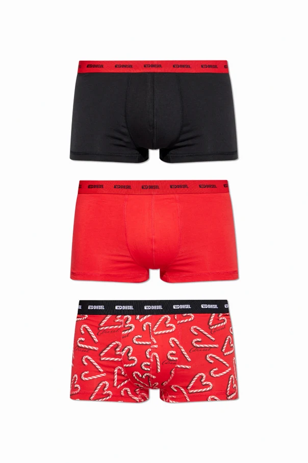 RED 3-pack of boxer briefs ‘DAMIEN-GFT-UTLT-3PACK’