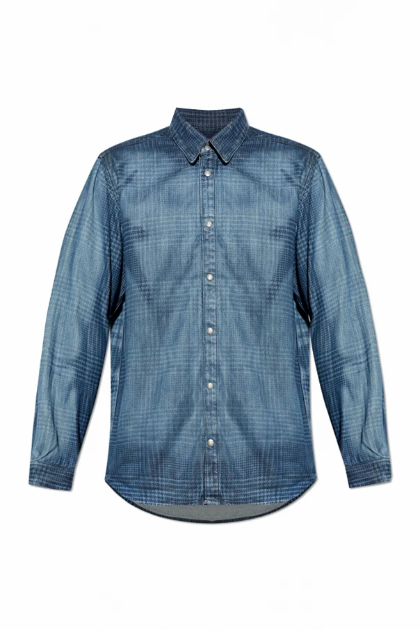BLAU Hemd `D-SIMPLY-S13`