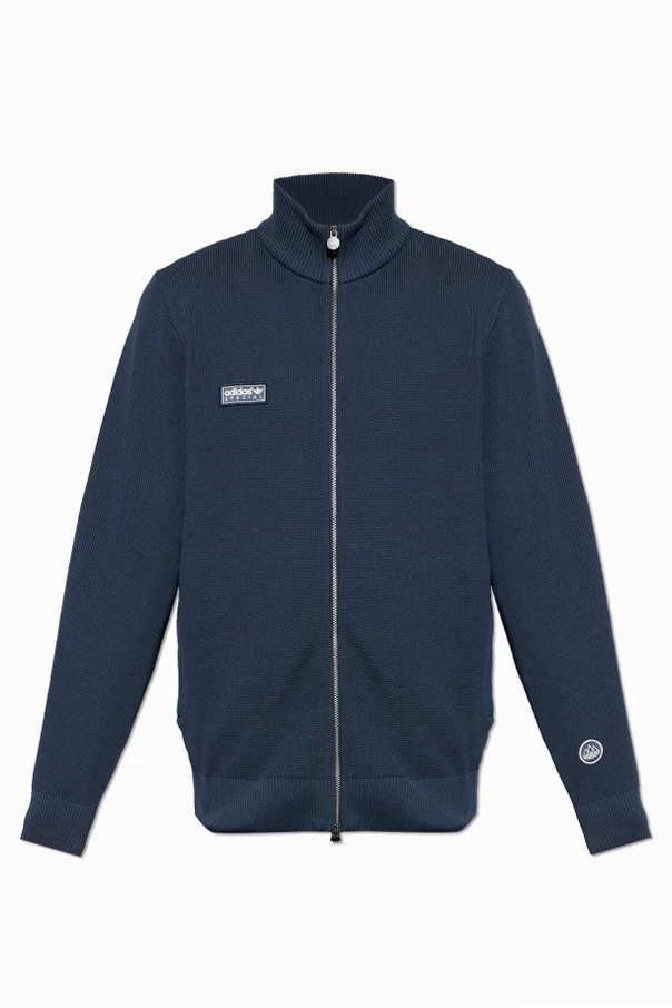 MARINEBLAU Sweatshirt mit Logo-Patch