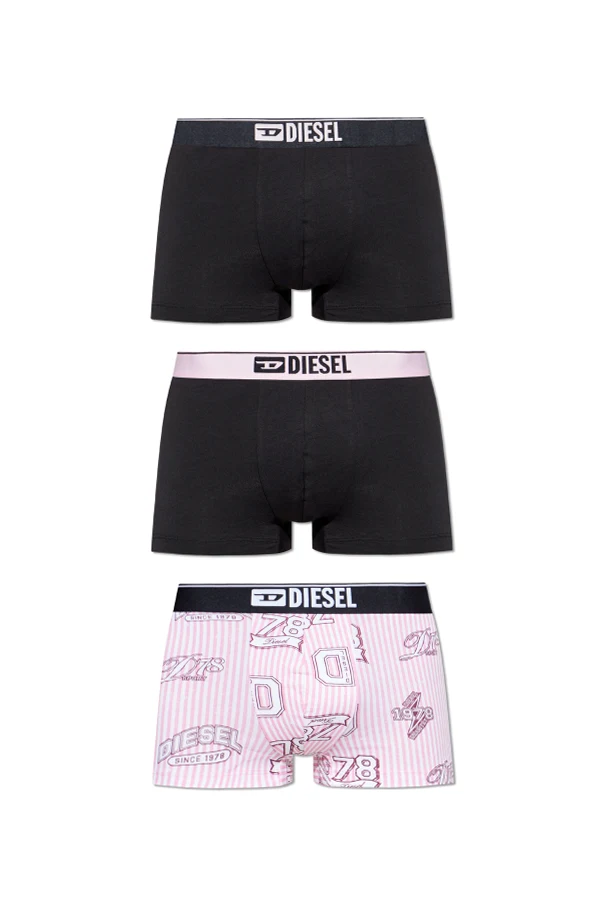 MULTICOLOUR ‘DAMIEN-D-BOX-3PACK’ boxer briefs three-pack