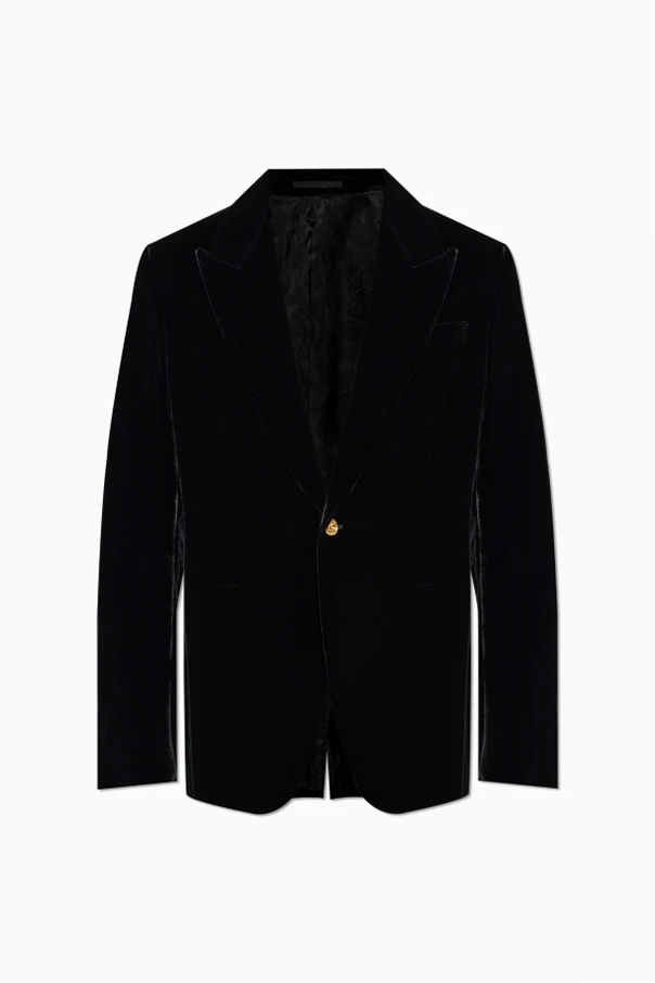 SCHWARZ Samtjacke